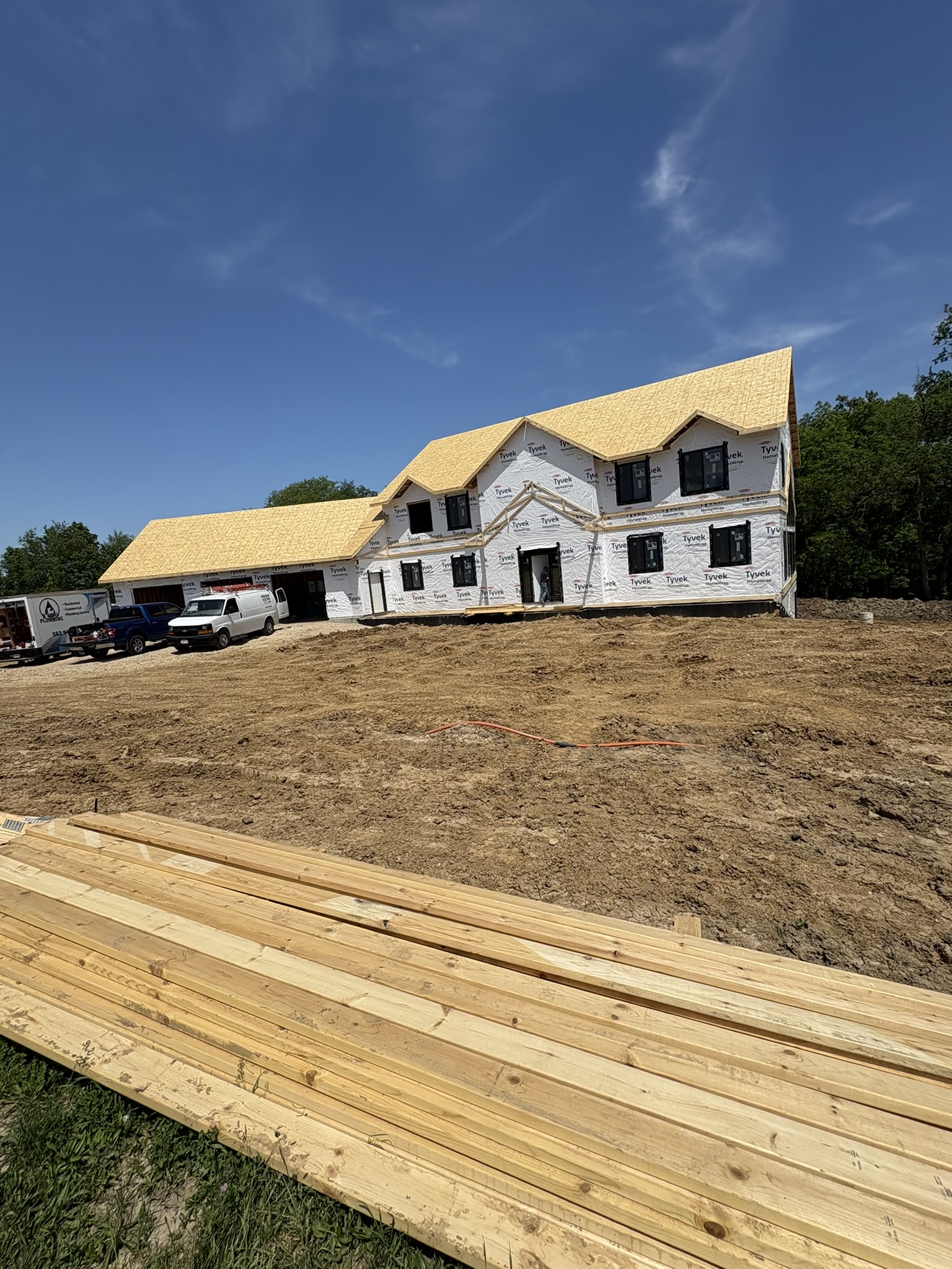 NXT Build home addition tied seamlessly into an existing residence in Iowa